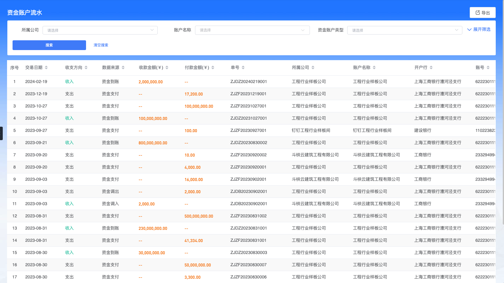 水利工程項目管理系統(tǒng)